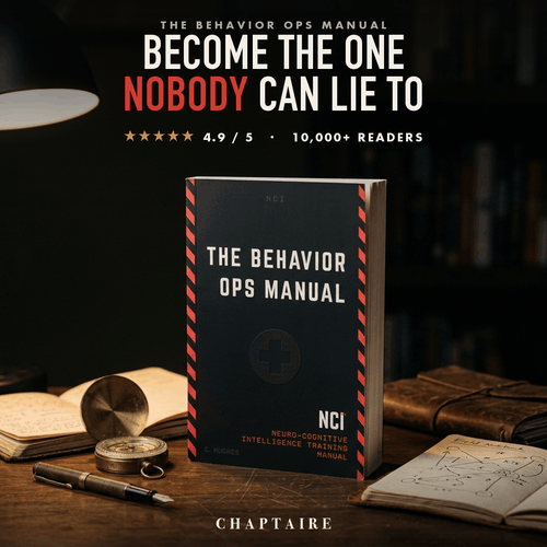 The Behavior Ops Manual™ — Read People, Spot Lies, Never Get Played