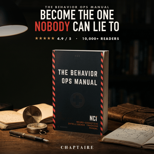 The Behavior Ops Manual™ — Read People, Spot Lies, Never Get Played