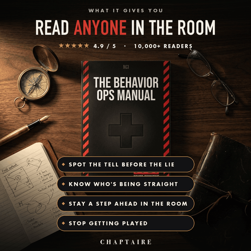 The Behavior Ops Manual™ — Read People, Spot Lies, Never Get Played