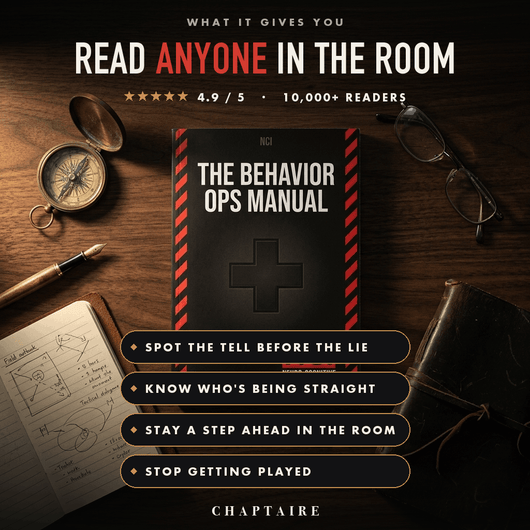 The Behavior Ops Manual™ — Read People, Spot Lies, Never Get Played